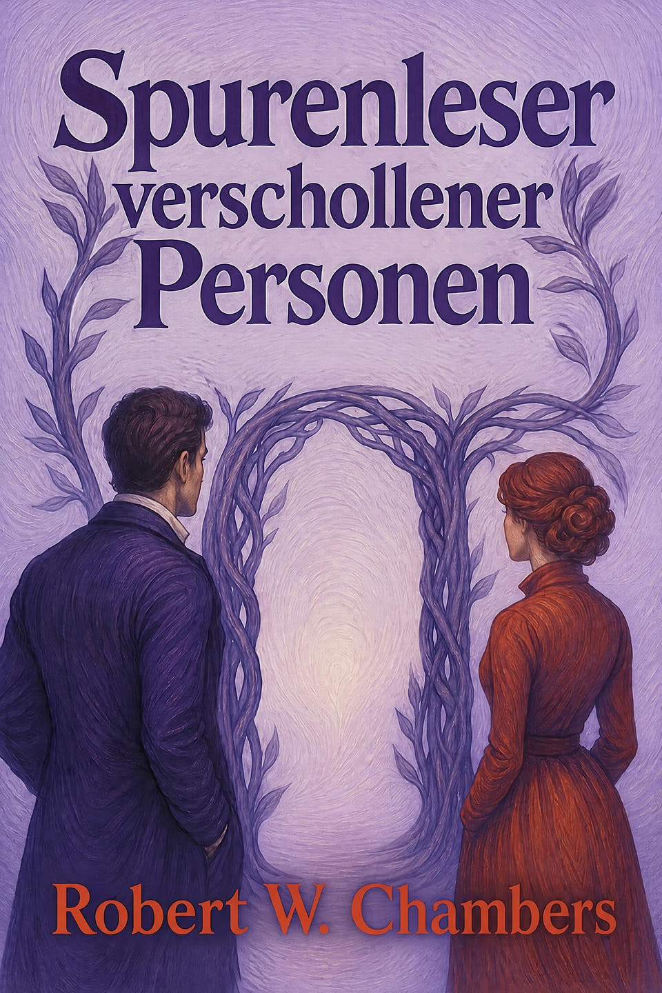 Spurenleser verschollener Personen by Robert W. Chambers, the cover