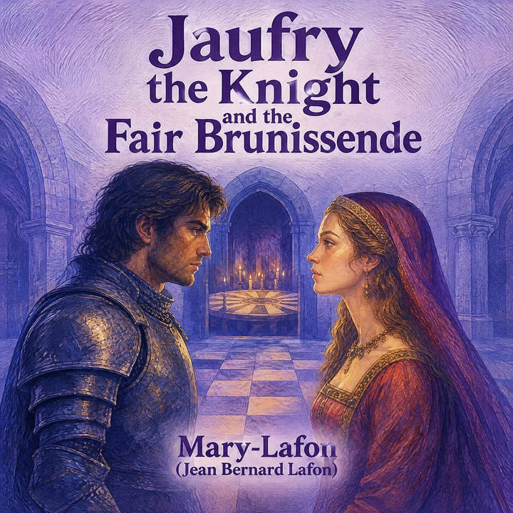 Jaufry the Knight and the Fair Brunissende, the audiobook cover