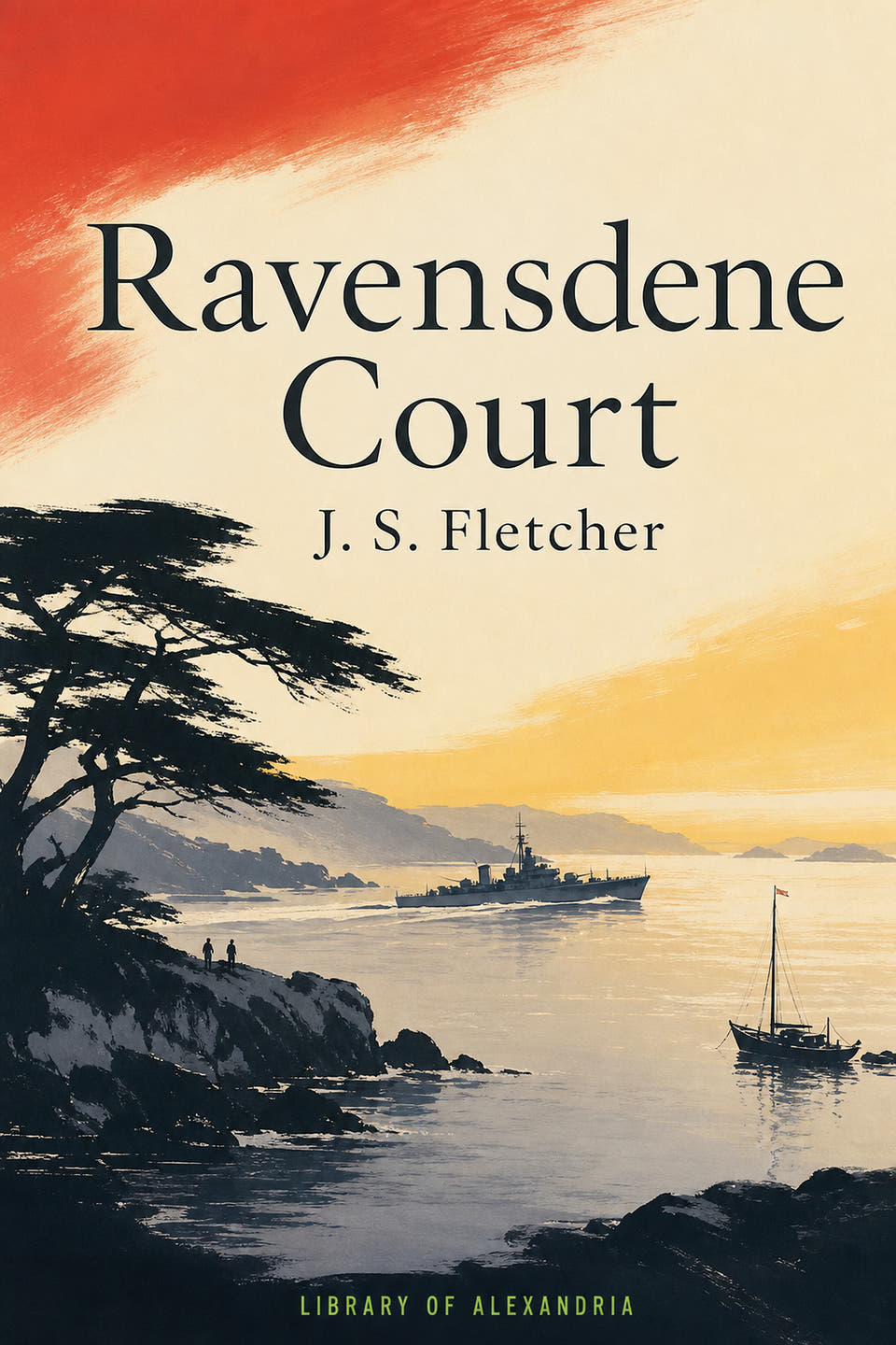 Ravensdene Court by J. S. Fletcher, the cover