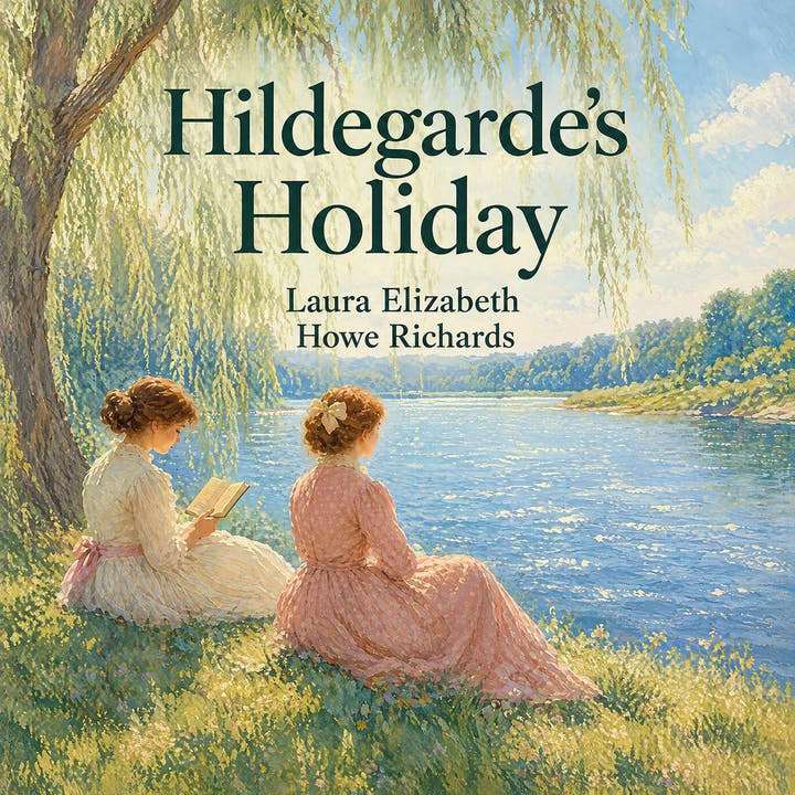 Hildegarde's Holiday, the audiobook cover