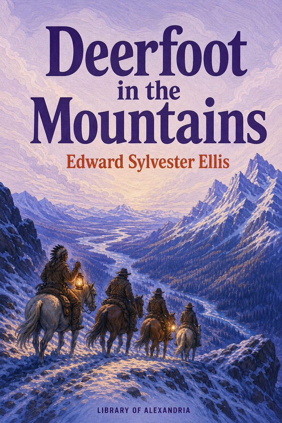 Deerfoot in the Mountains by Edward Sylvester Ellis, the cover