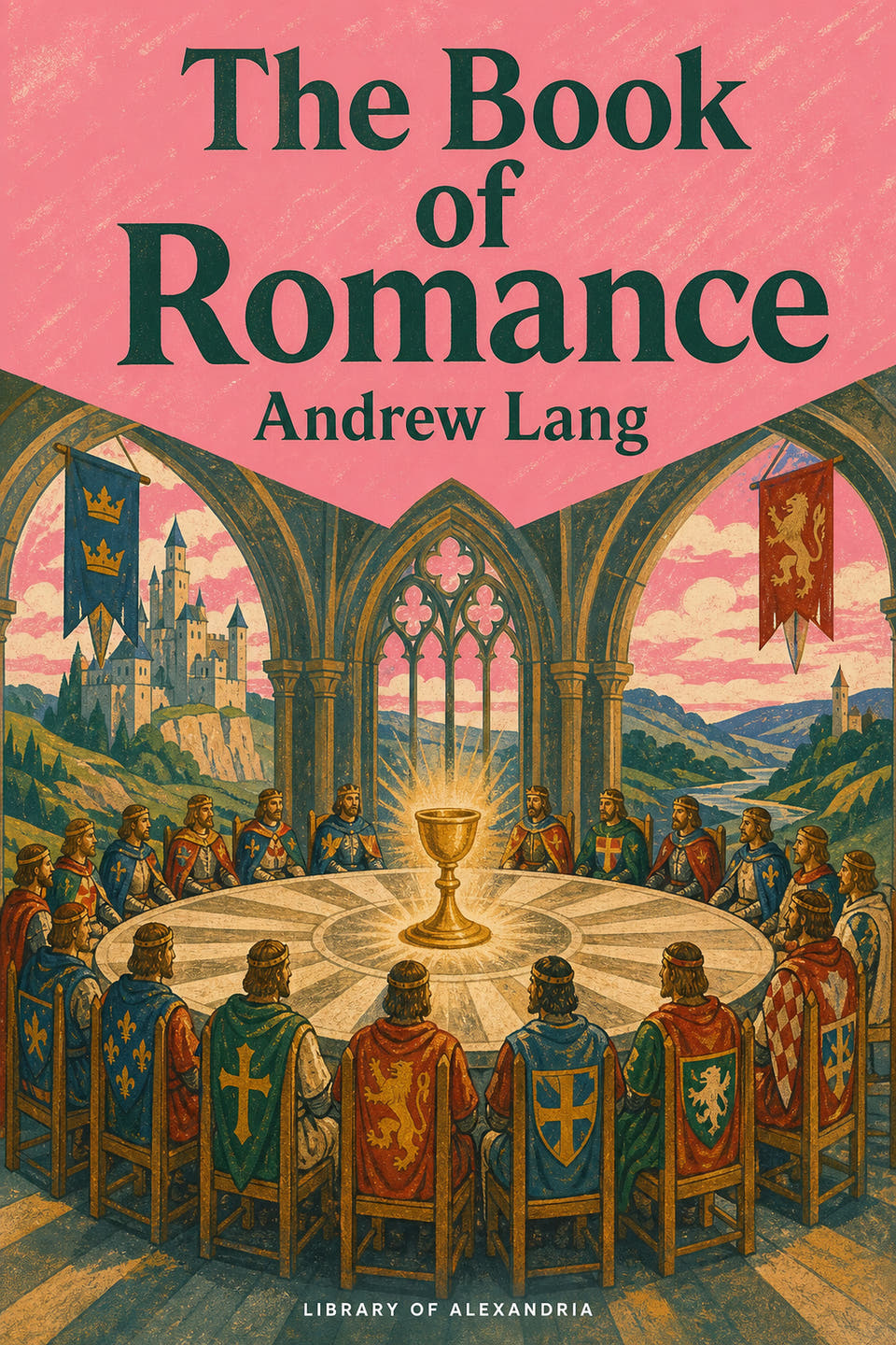 The Book of Romance by Andrew Lang, the cover