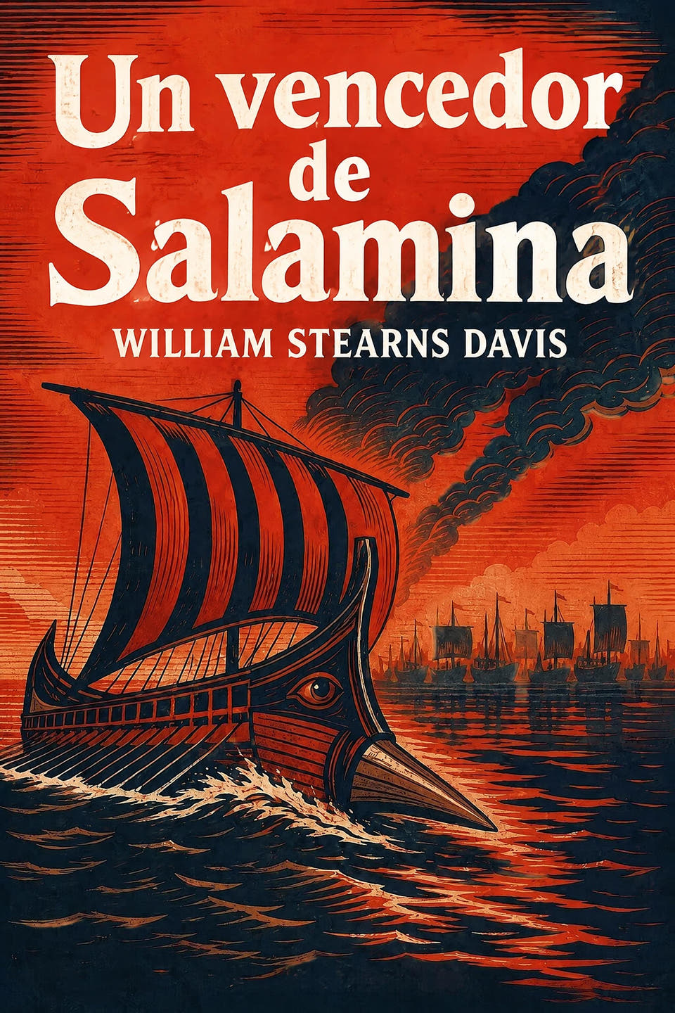 Un vencedor de Salamina by William Stearns Davis, the cover