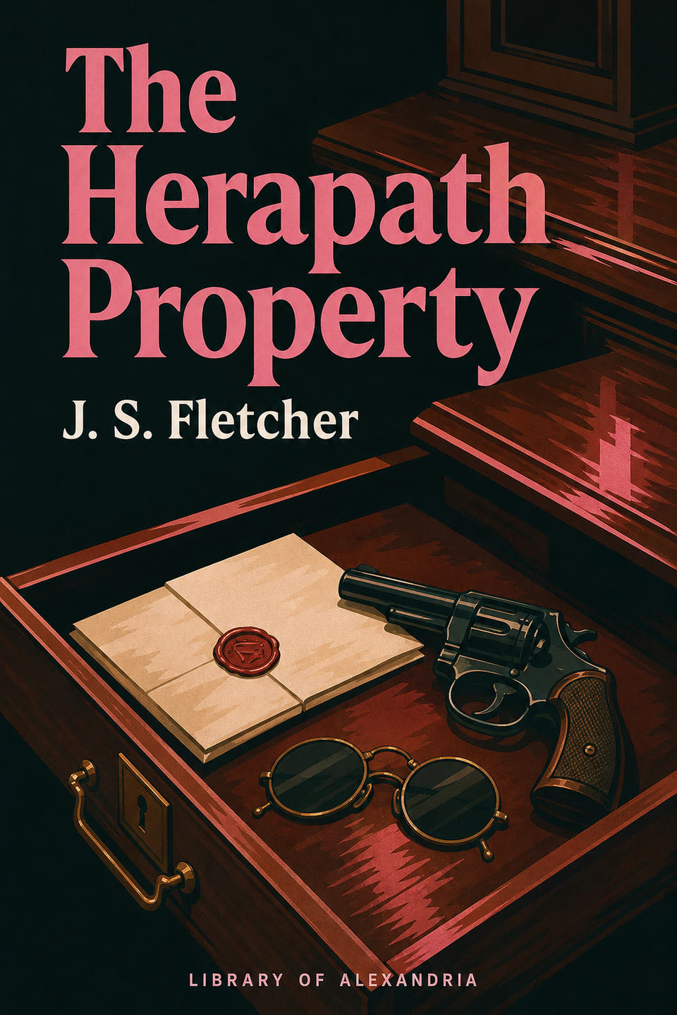 The Herapath Property by J. S. Fletcher, the cover