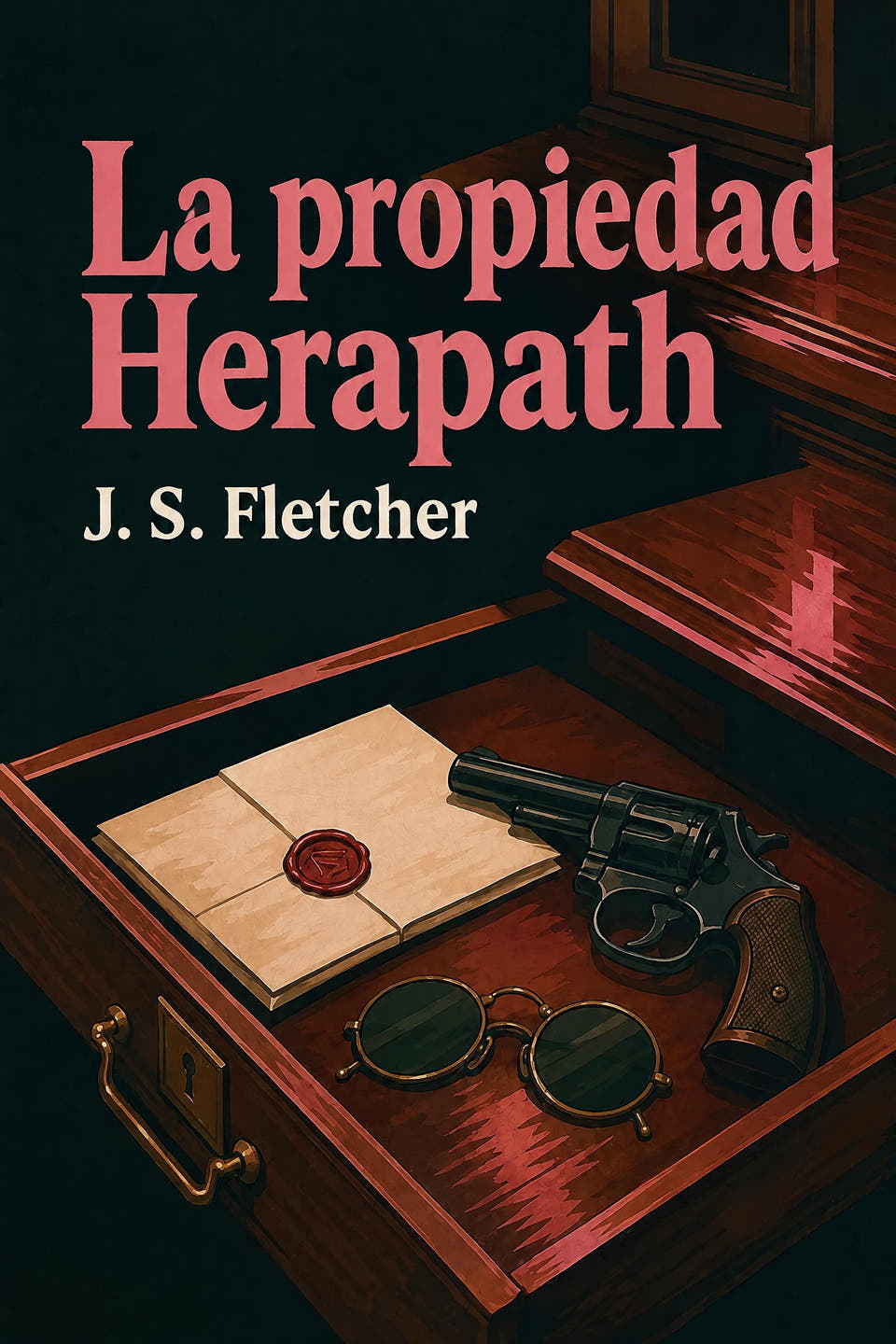 La propiedad Herapath by J. S. Fletcher, the cover