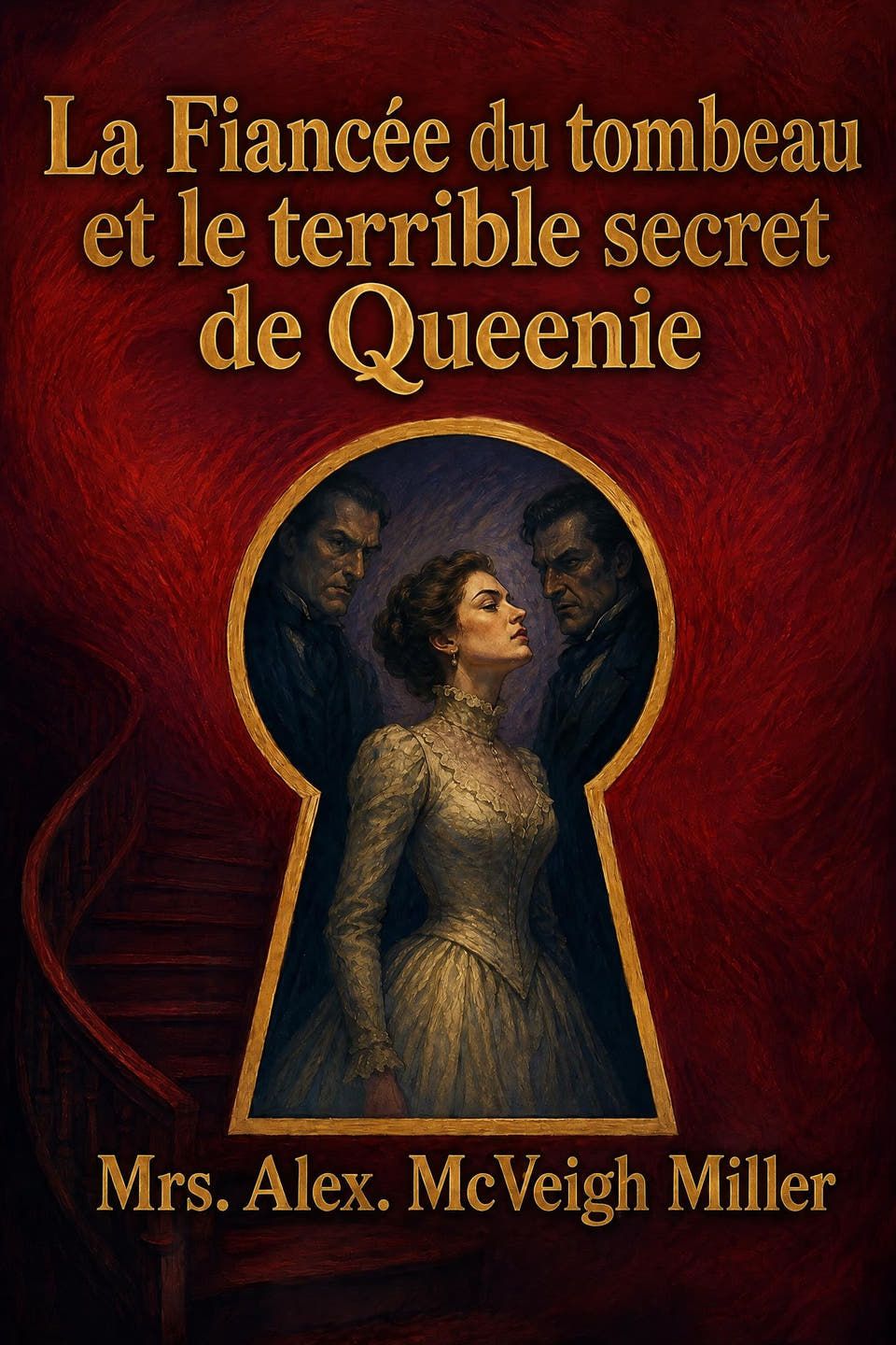 La Fiancée du tombeau et le terrible secret de Queenie de Mrs. Alex. McVeigh Miller, la couverture