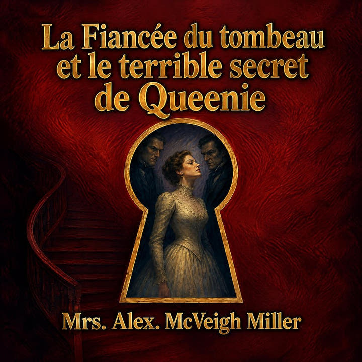La Fiancée du tombeau et le terrible secret de Queenie, la couverture du livre audio