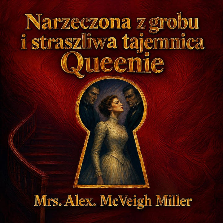 Narzeczona z grobu i straszliwa tajemnica Queenie, okładka audiobooka