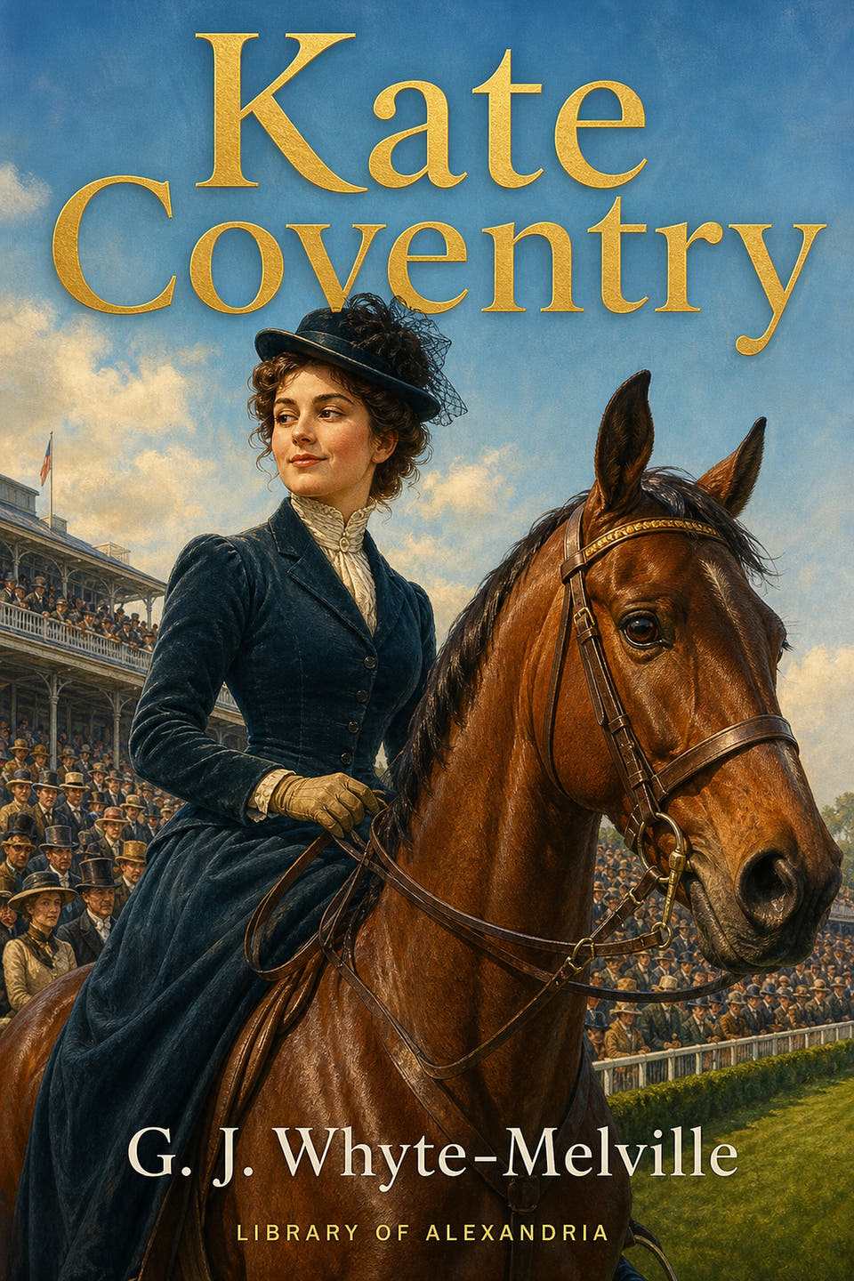 Kate Coventry by G. J. Whyte-Melville, the cover