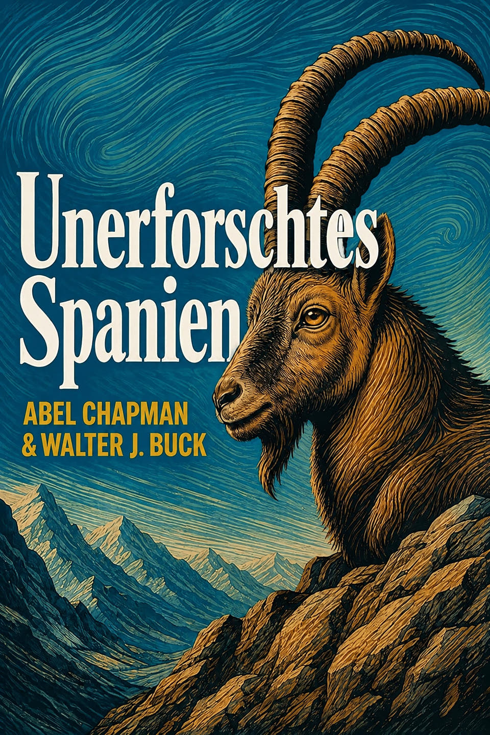 Unerforschtes Spanien by Abel Chapman; Walter J. Buck, the cover