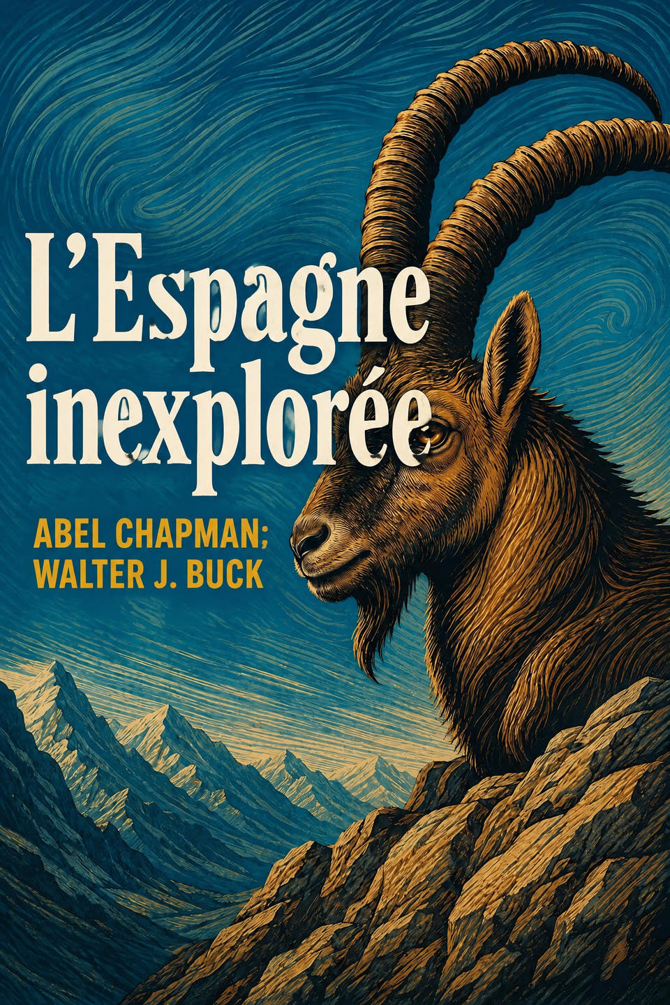 L'Espagne inexplorée by Abel Chapman; Walter J. Buck, the cover