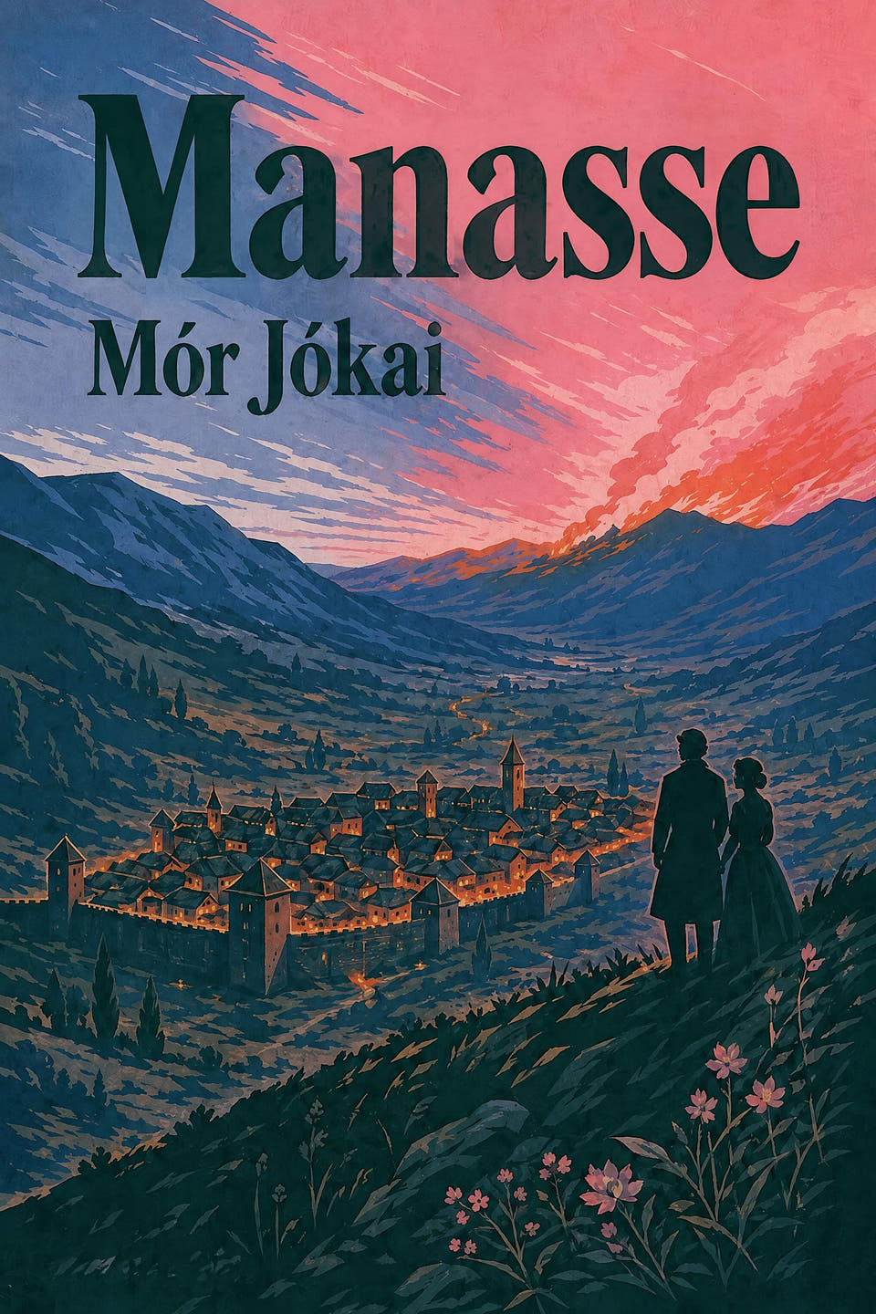 Manasse by Mór Jókai, the cover