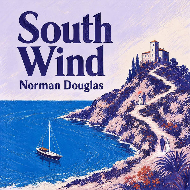Vent du sud, the audiobook cover