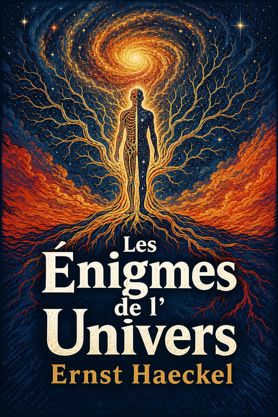 Les Énigmes de l’Univers by Ernst Haeckel, the cover