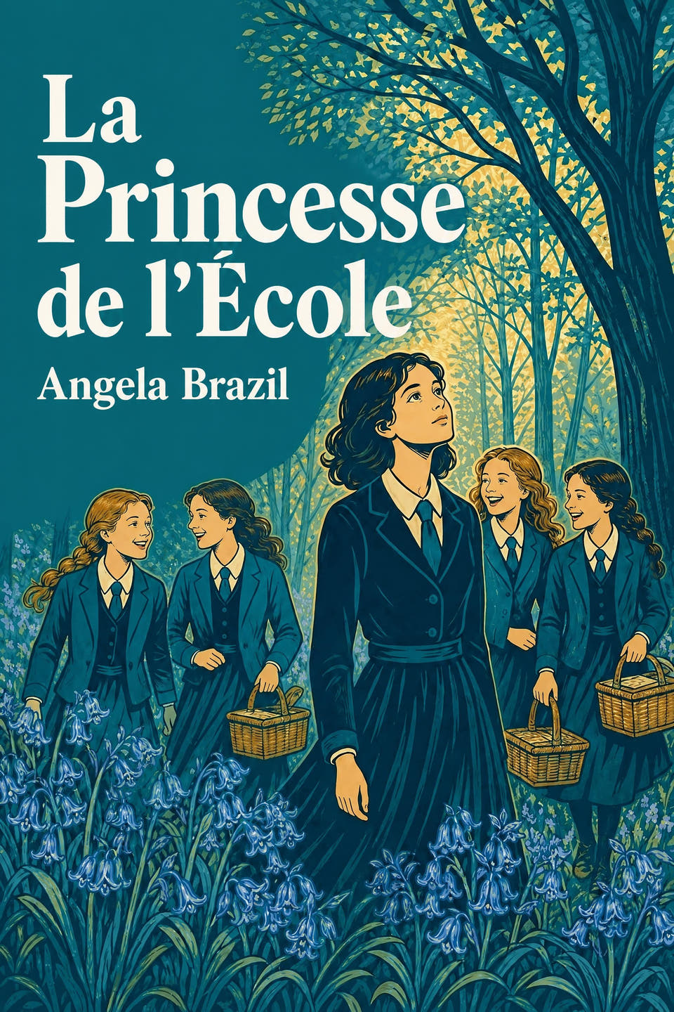 La Princesse de l’École by Angela Brazil, the cover