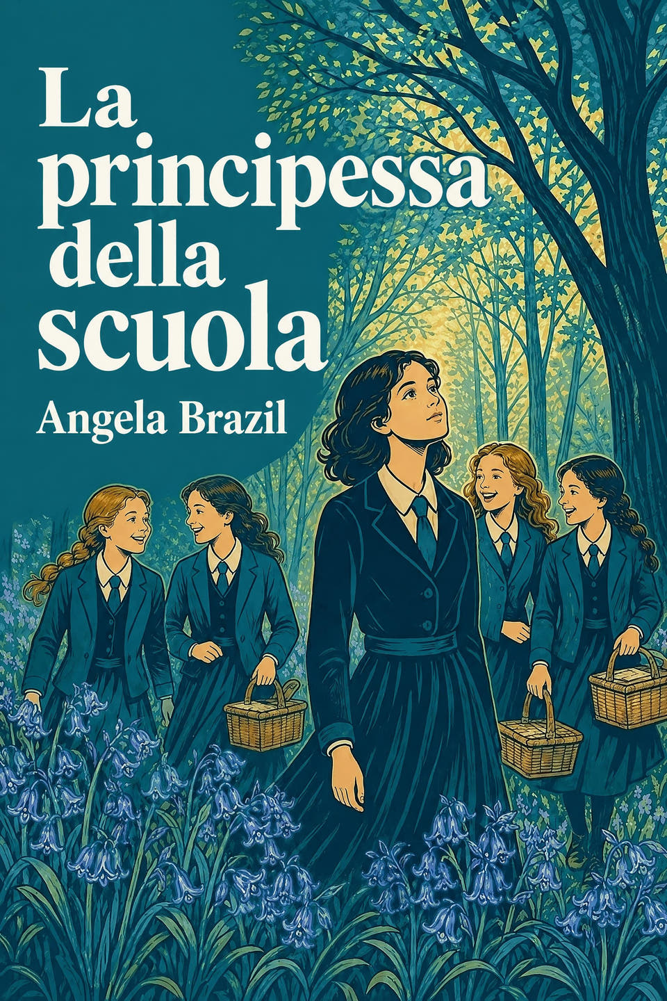 La principessa della scuola by Angela Brazil, the cover