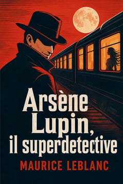 Arsène Lupin, il superdetective, the cover of this edition