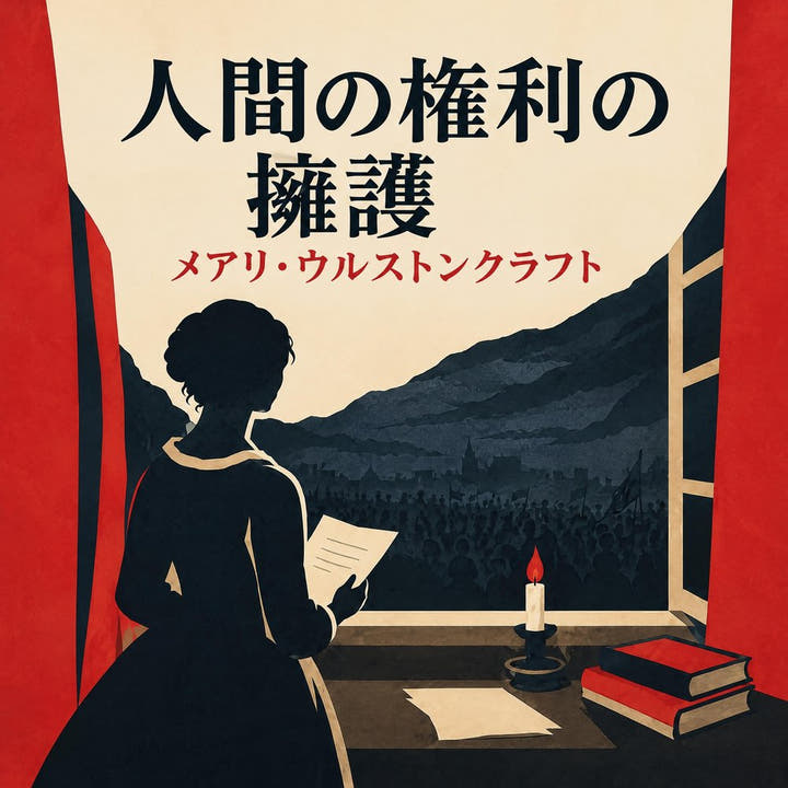 『人間の権利の擁護』のオーディオブックの表紙