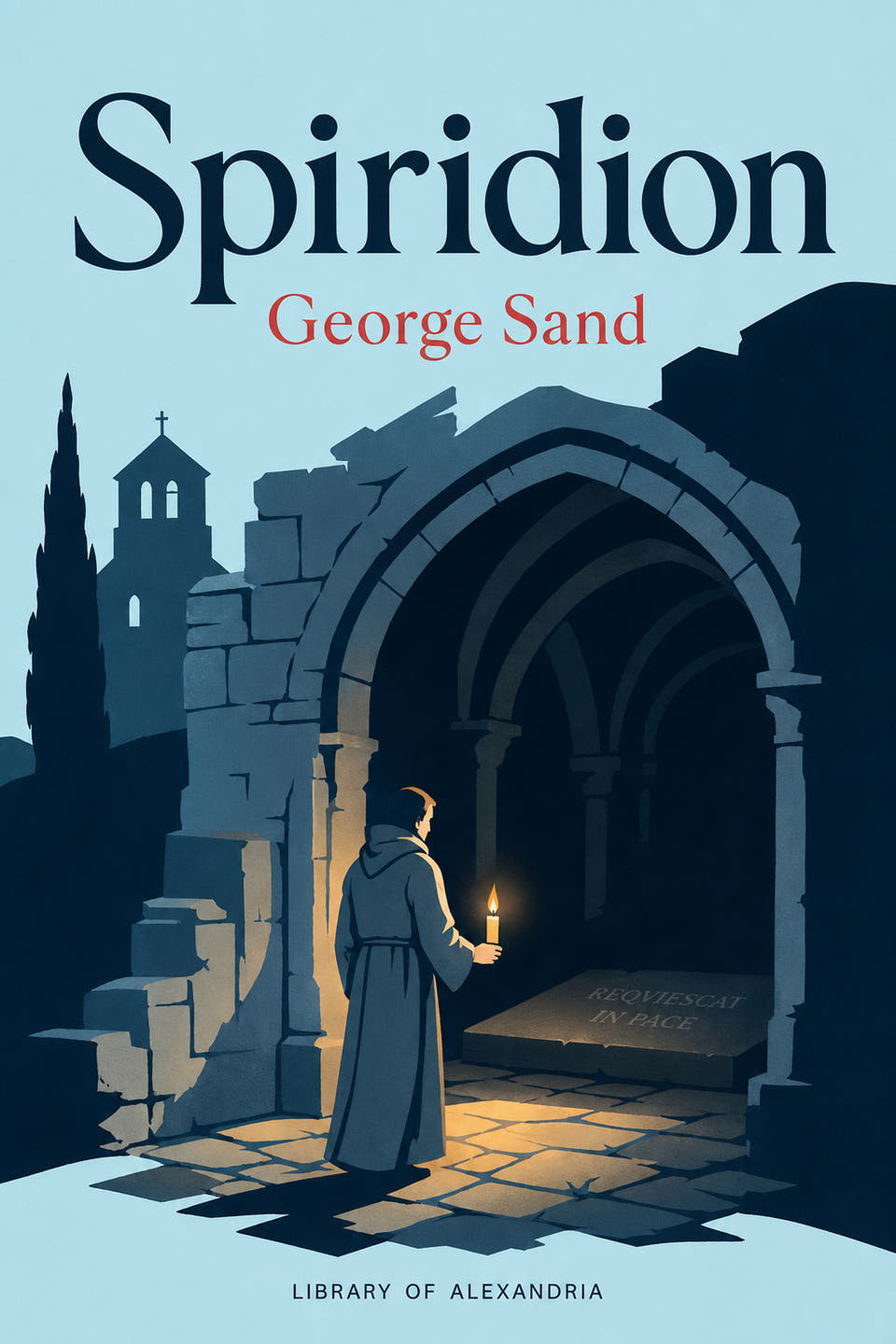Spiridion by George Sand, the cover