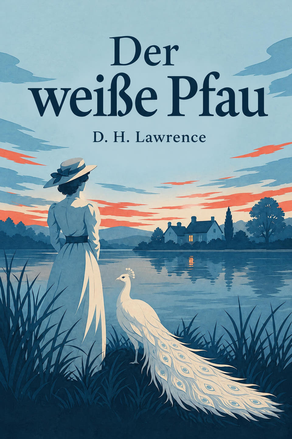 Der weiße Pfau by D. H. Lawrence, the cover