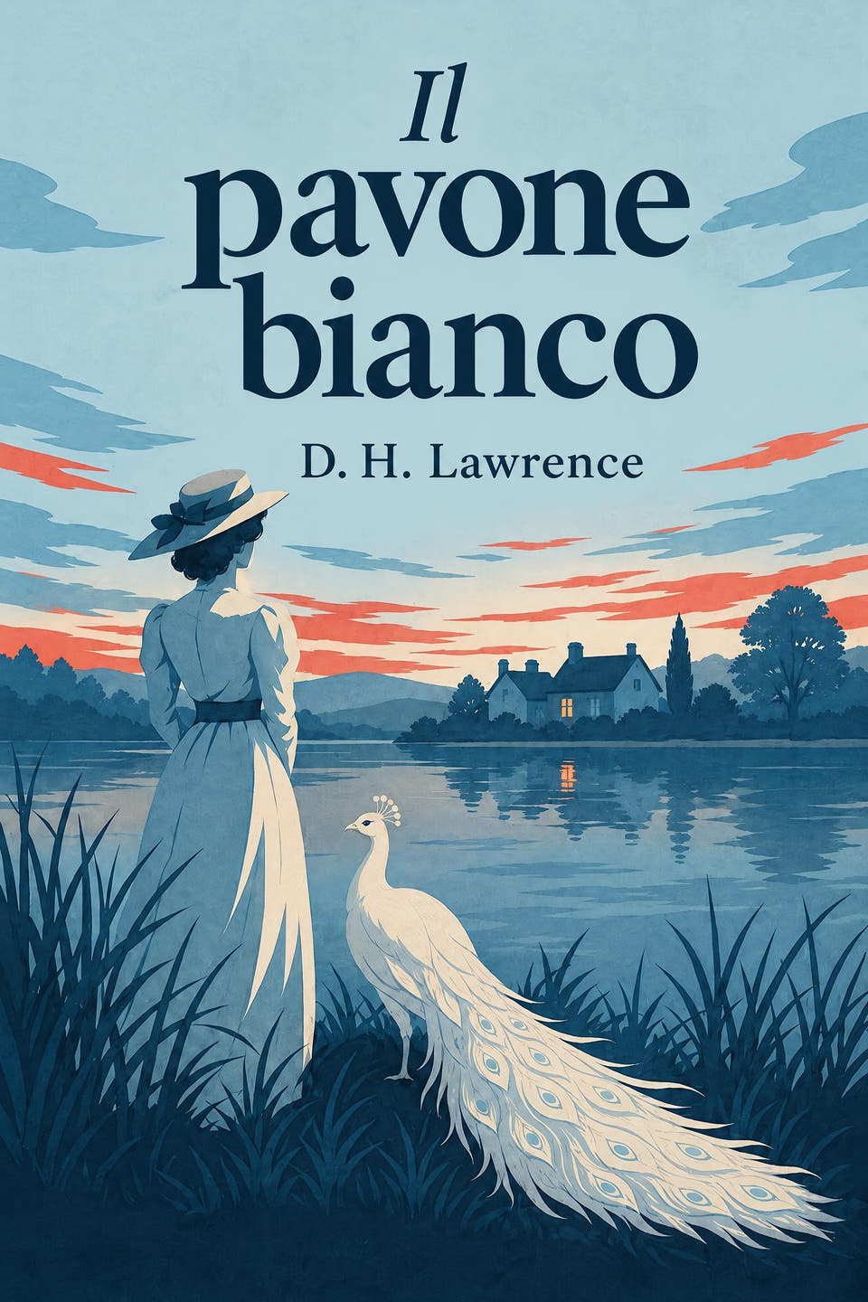 Il pavone bianco by D. H. Lawrence, the cover