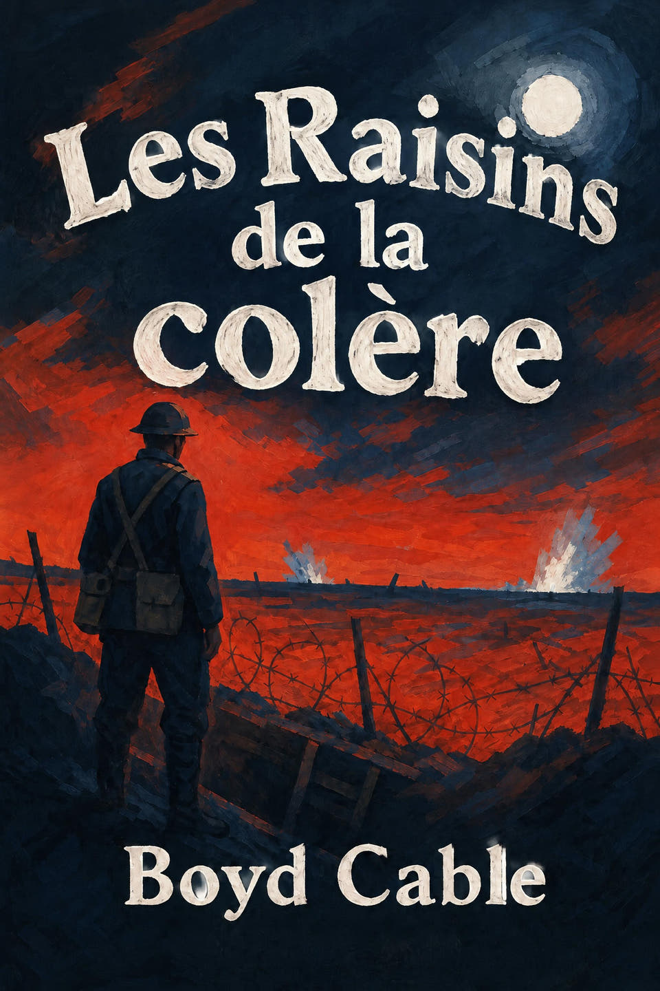 Les Raisins de la colère by Boyd Cable, the cover