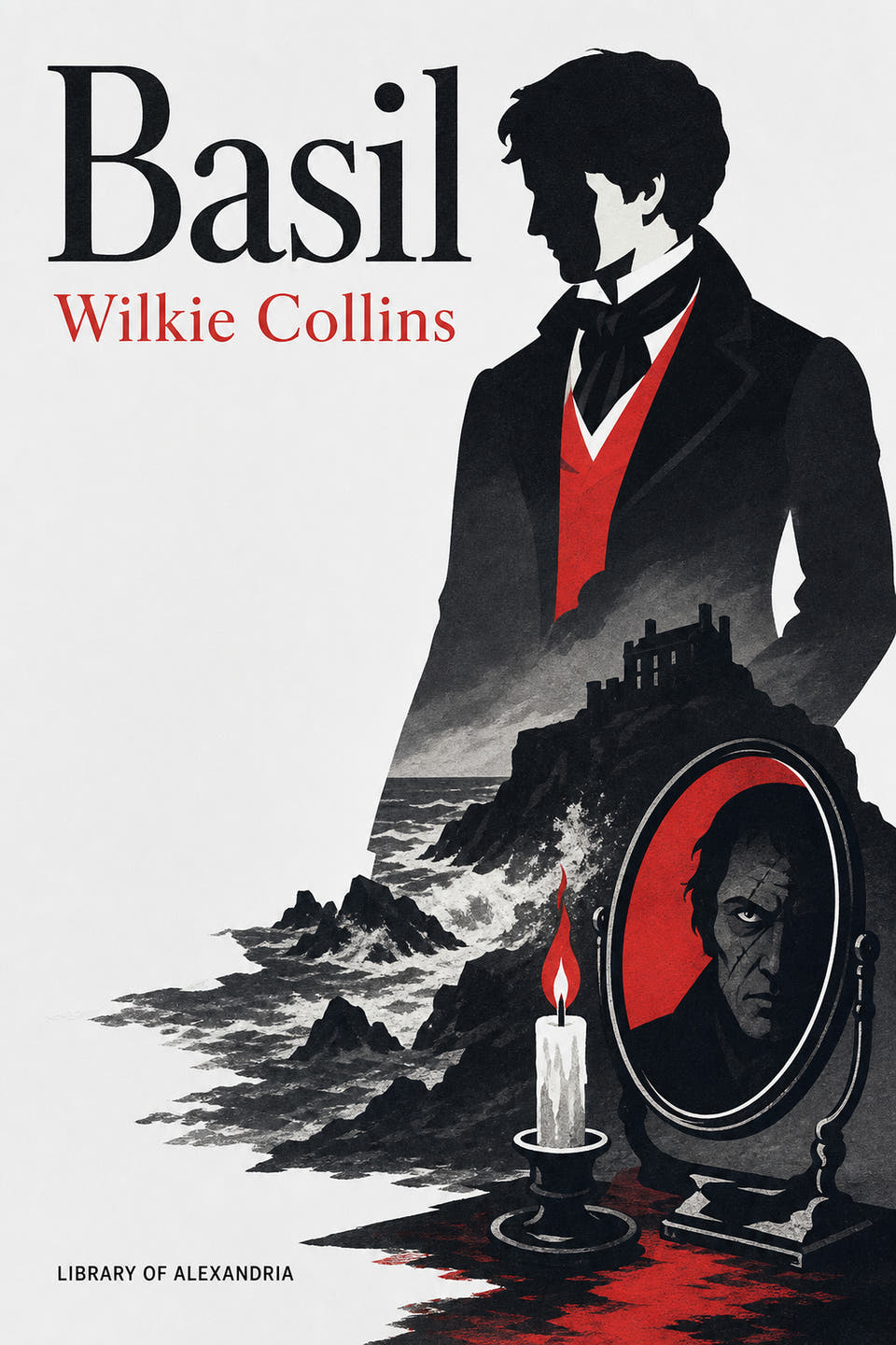 Basil by Wilkie Collins, the cover