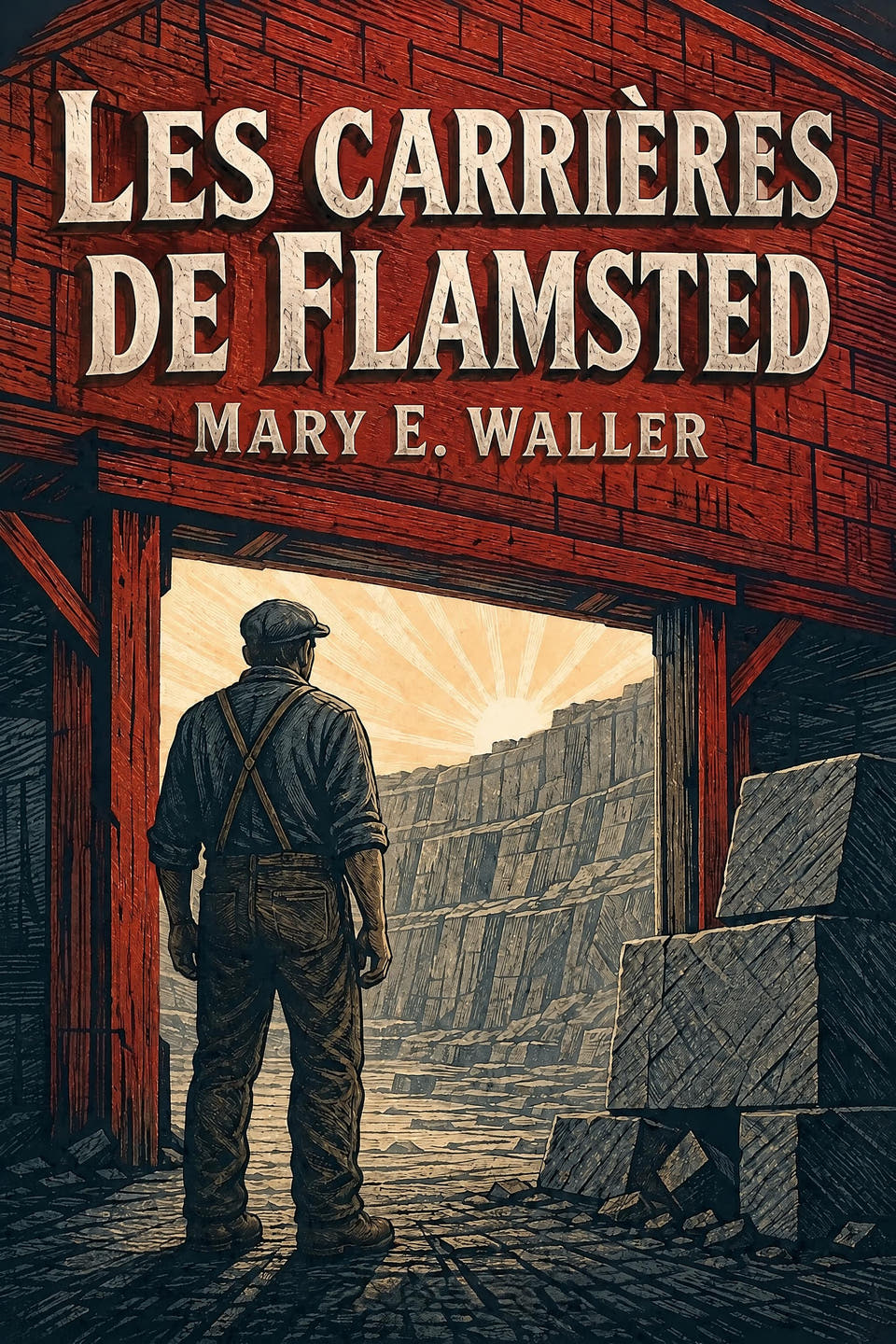 Les carrières de Flamsted by Mary E. Waller, the cover
