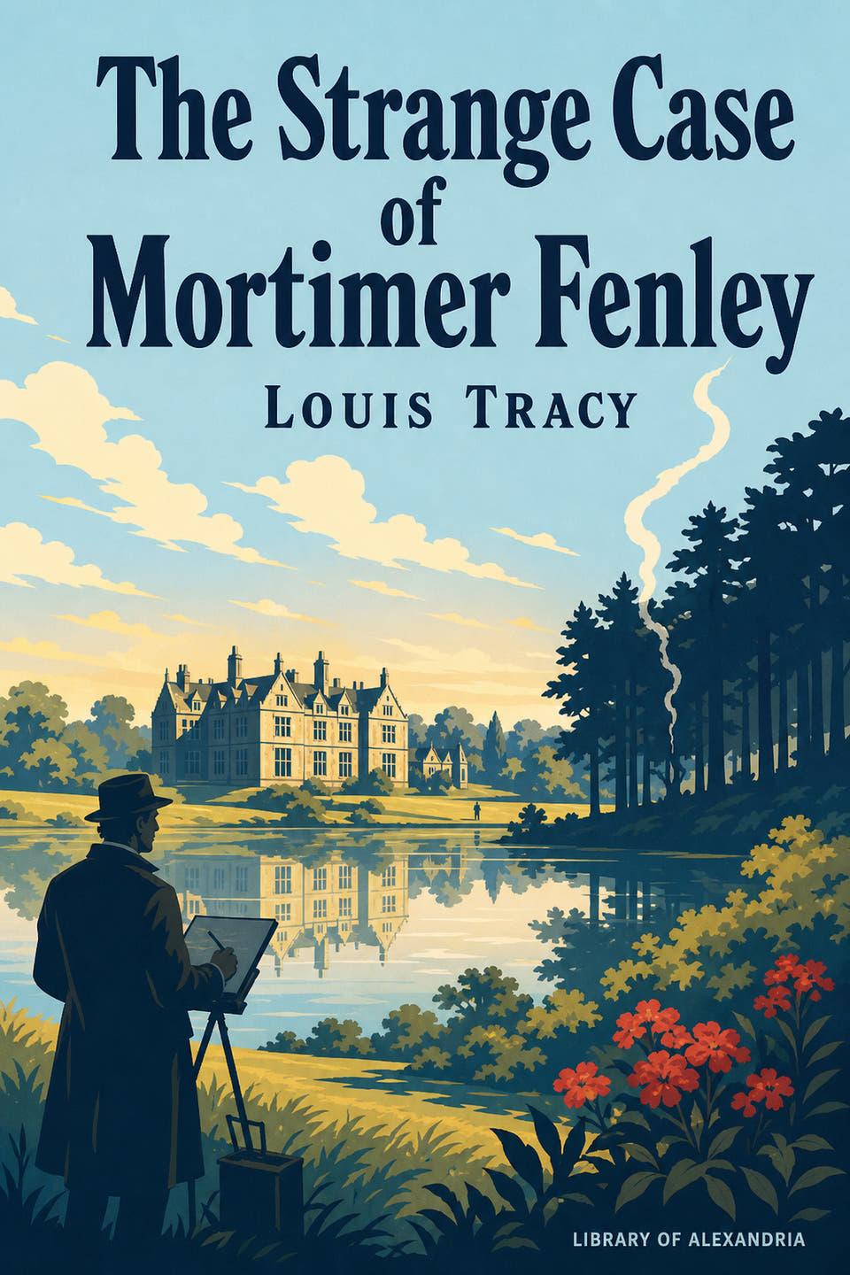 The Strange Case of Mortimer Fenley by Louis Tracy, the cover