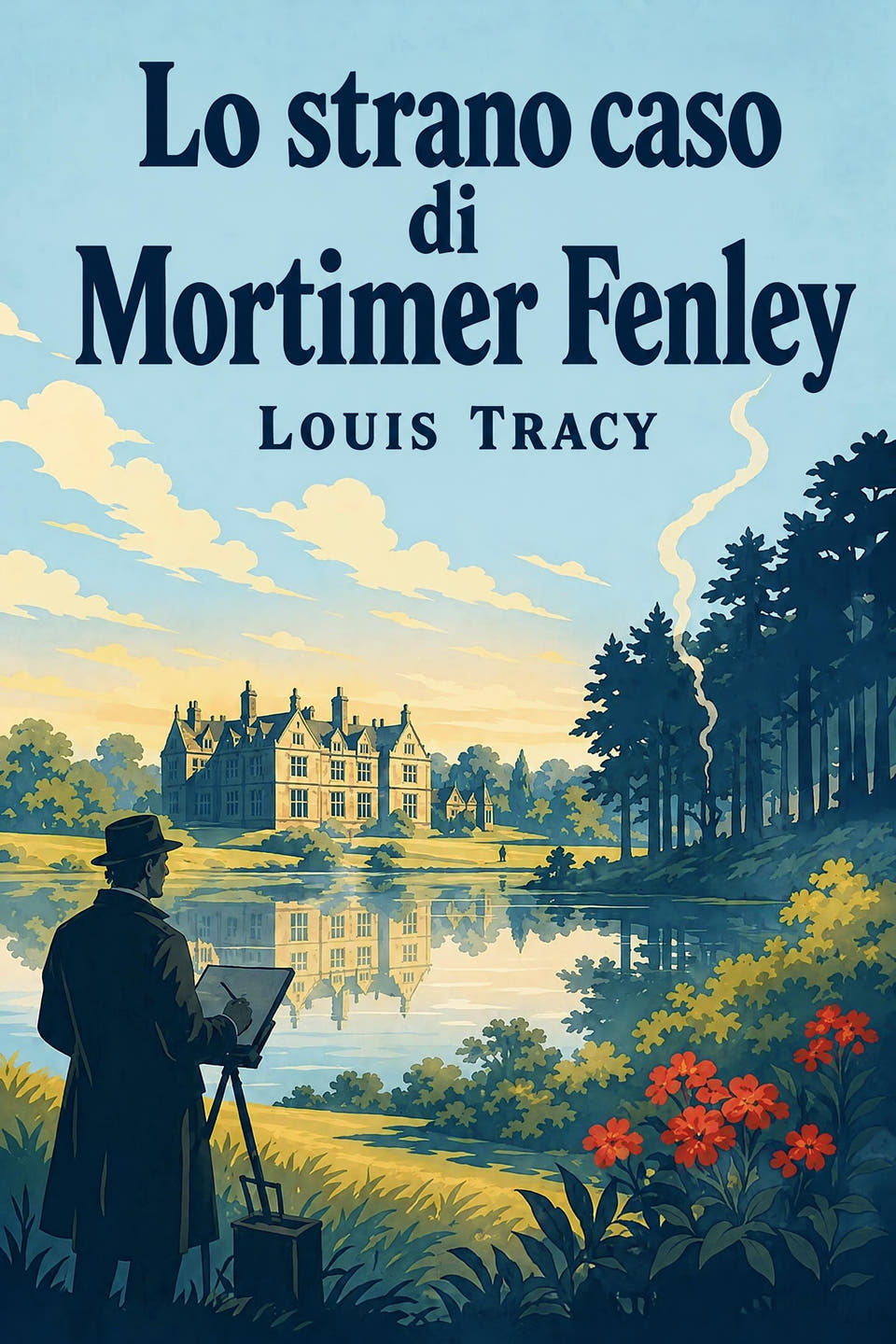 Lo strano caso di Mortimer Fenley by Louis Tracy, the cover