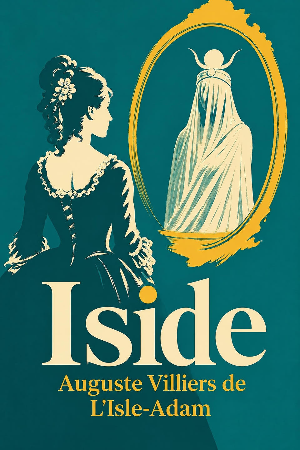Iside by Auguste Villiers de L'Isle-Adam, the cover