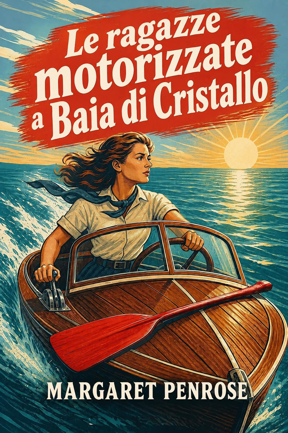 Le ragazze motorizzate a Baia di Cristallo by Margaret Penrose, the cover