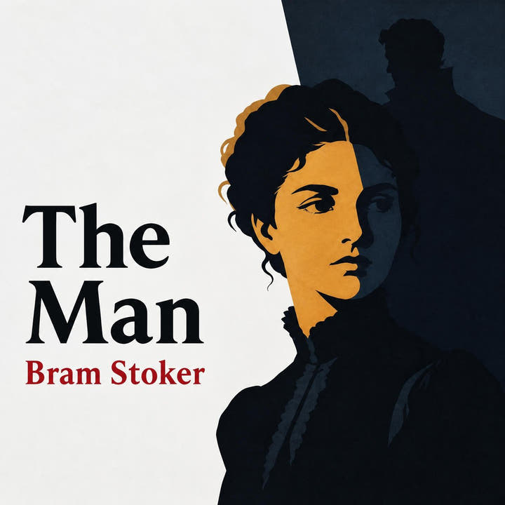 The Man, the audiobook cover