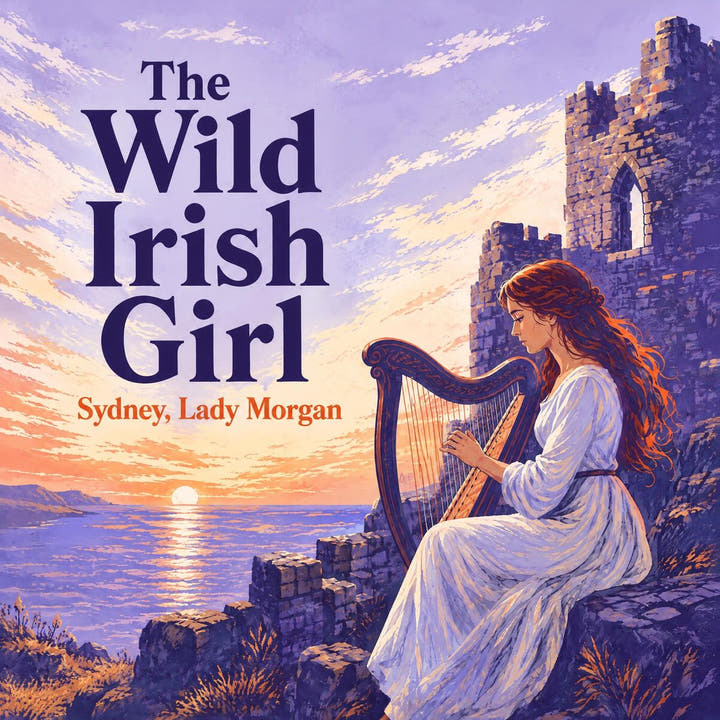 The Wild Irish Girl, the audiobook cover