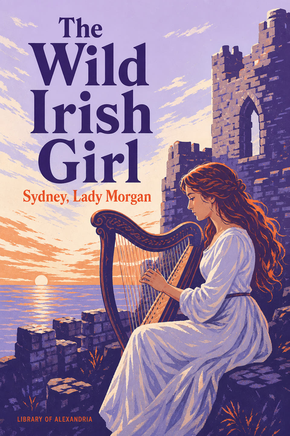 The Wild Irish Girl by Lady Morgan, the cover