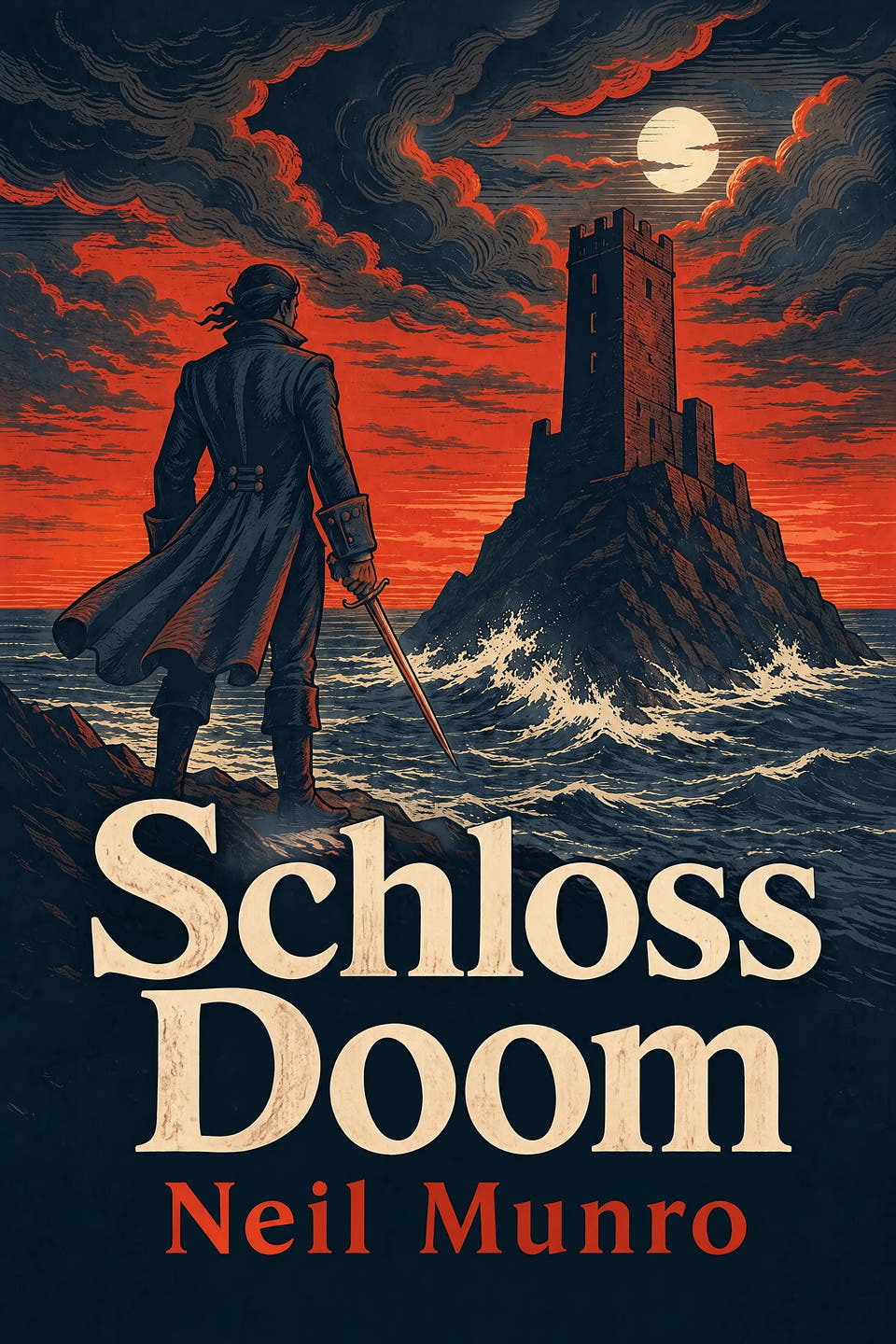 Schloss Doom by Neil Munro, the cover