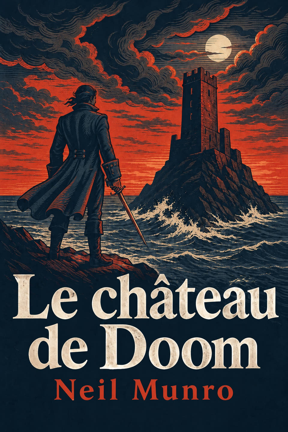 Le château de Doom by Neil Munro, the cover