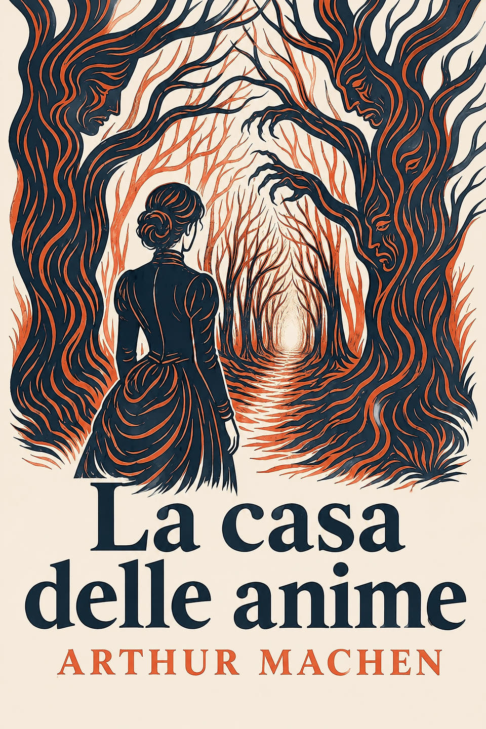 La casa delle anime by Arthur Machen, the cover