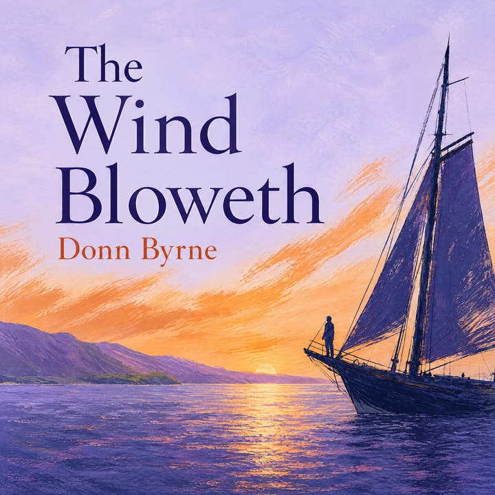 Le vent souffle, the audiobook cover