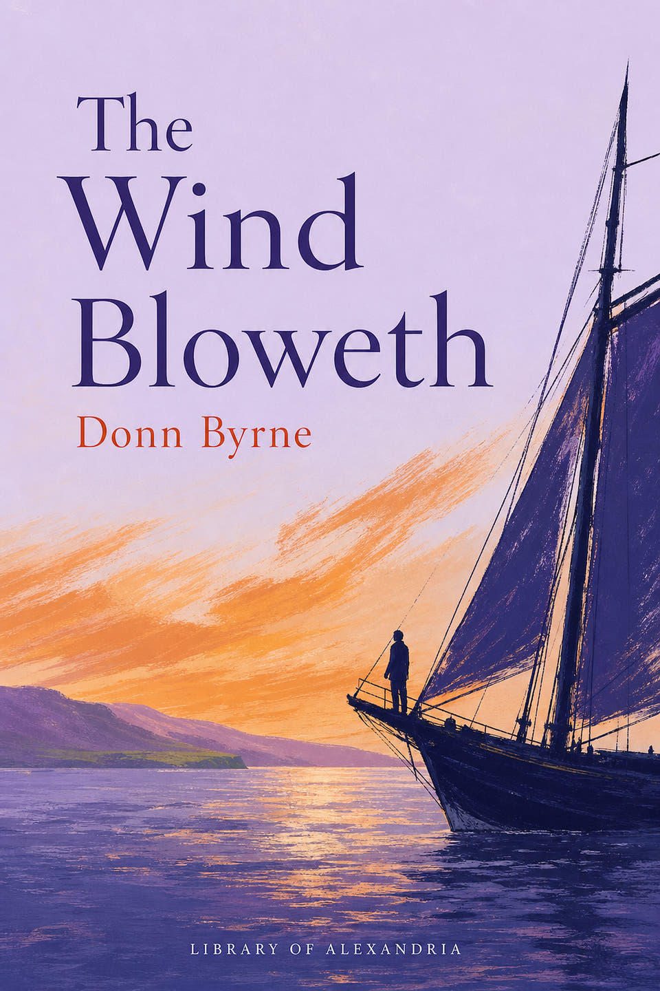 The Wind Bloweth by Donn Byrne, the cover