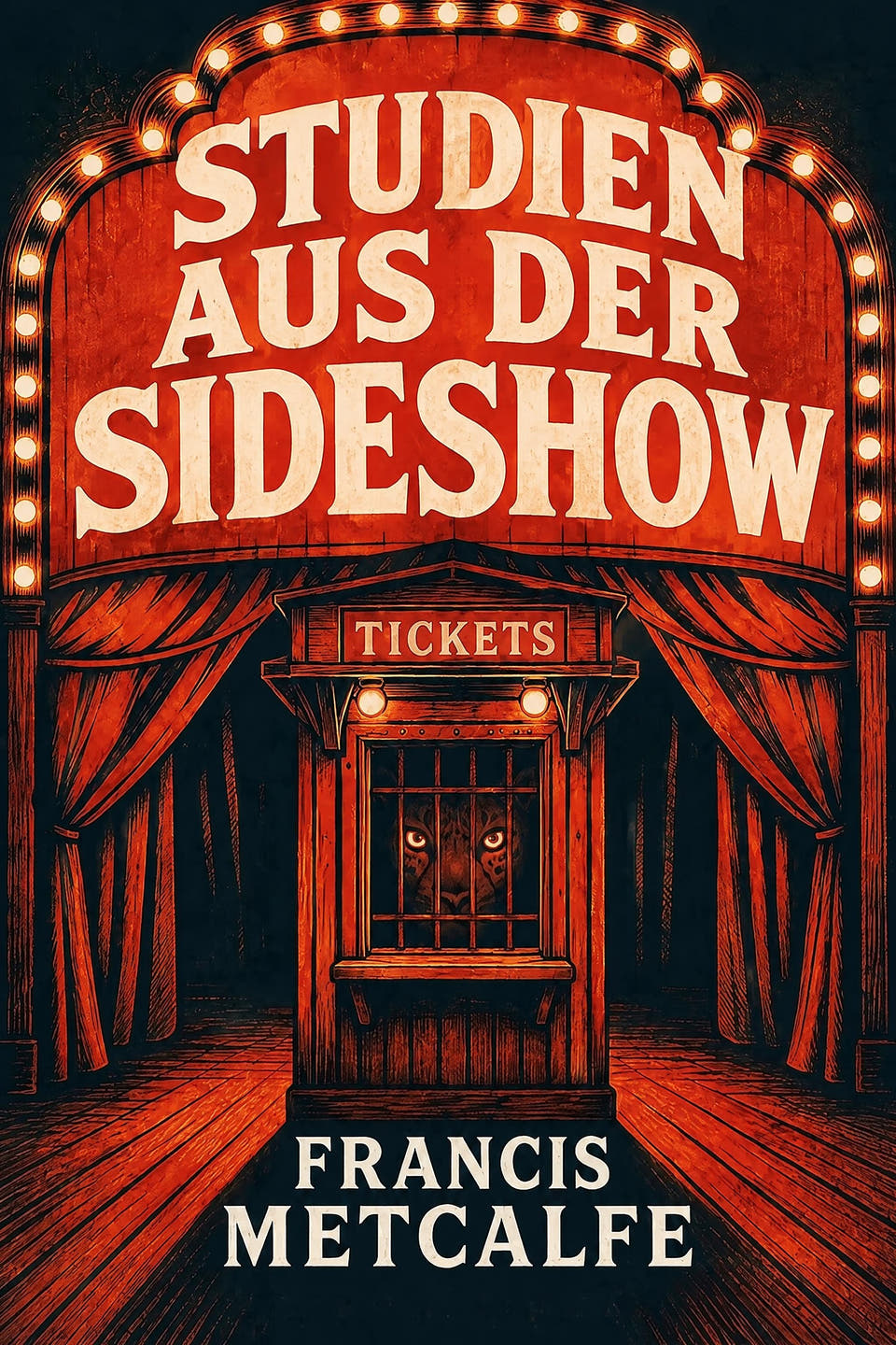 Studien aus der Sideshow by Francis Metcalfe, the cover