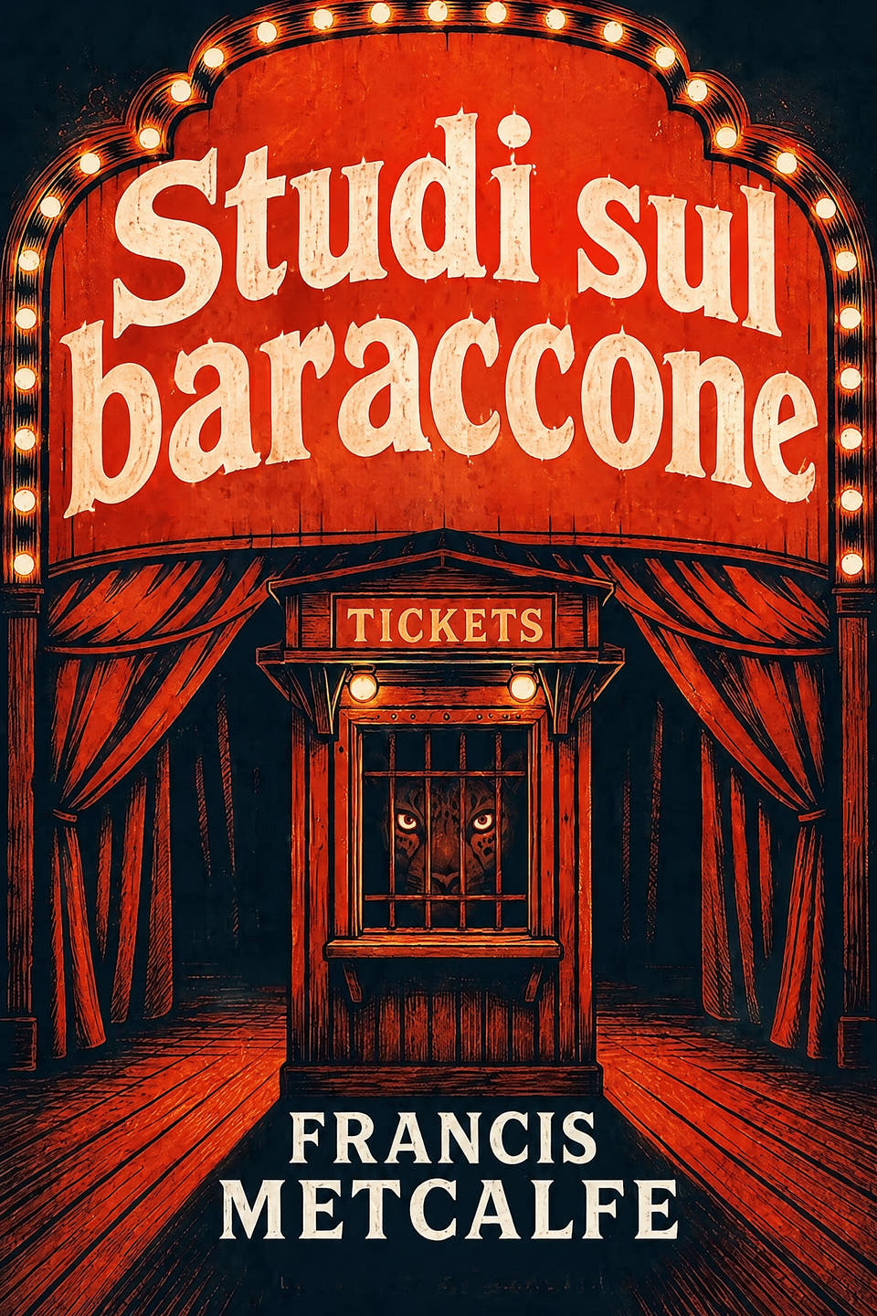 Studi sul baraccone by Francis Metcalfe, the cover