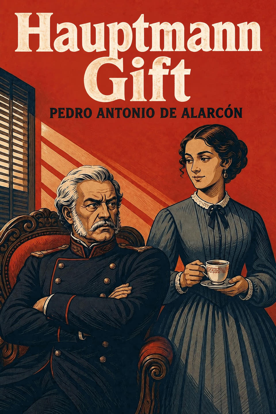 Hauptmann Gift by Pedro Antonio de Alarcón, the cover