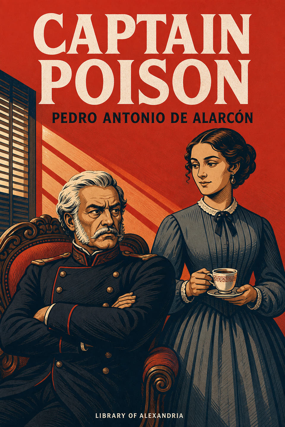 Captain Poison by Pedro Antonio de Alarcón, the cover