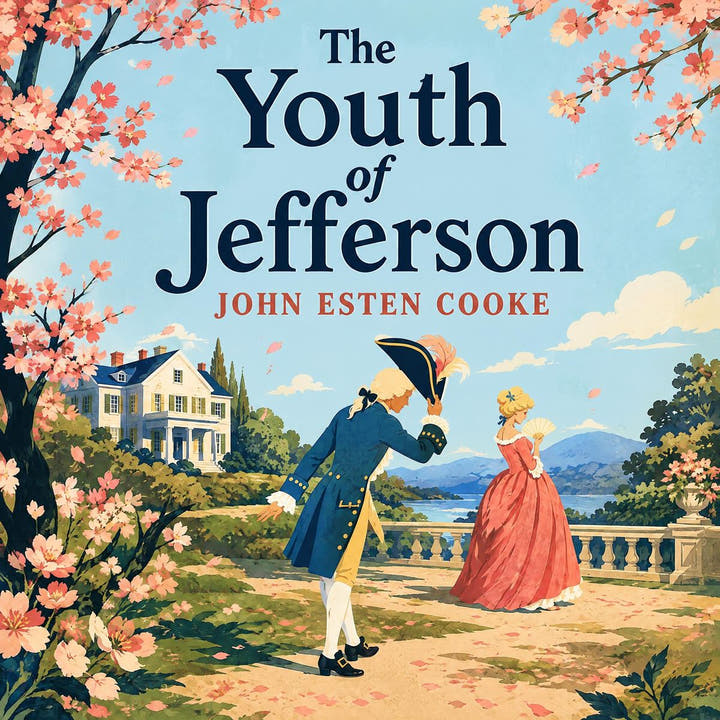 The Youth of Jefferson, the audiobook cover