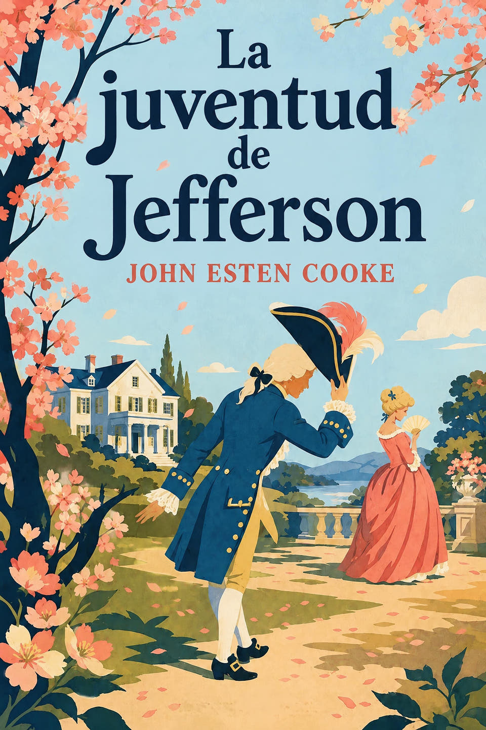 La juventud de Jefferson by John Esten Cooke, the cover