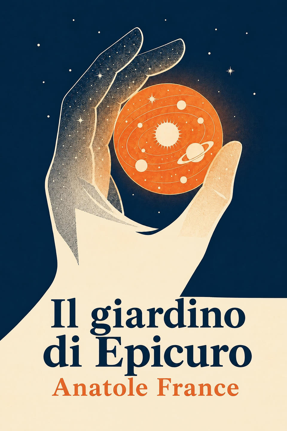 Il giardino di Epicuro by Anatole France, the cover