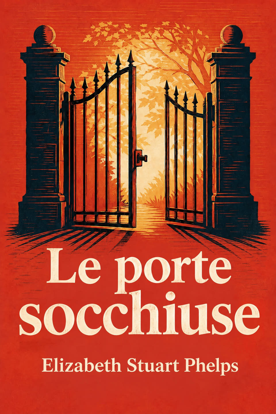 Le porte socchiuse by Elizabeth Stuart Phelps, the cover