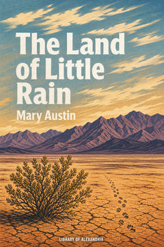 The Land of Little Rain, the cover of this edition