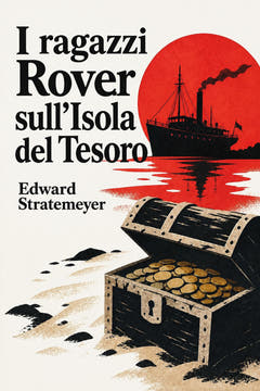 I ragazzi Rover sull’Isola del Tesoro, the cover of this edition